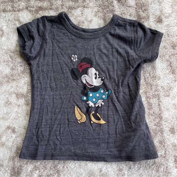 Disney Other - Disney Minnie Mouse Short‎ Sleeve Shirt Sz XXS 2/3